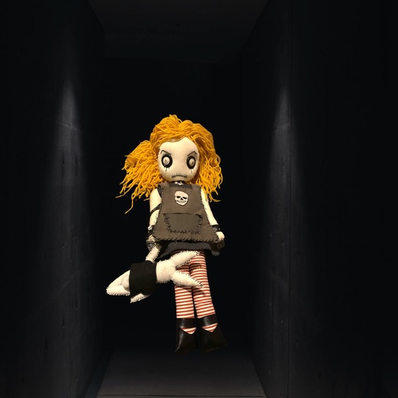 Handmade creepy doll - Picture 5 of 5